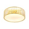 Plafon szklany złoty okrągły 40cm glamour designerski elegancki nowoczesny ST-D8801C-R40-MAGIA Step Into Design